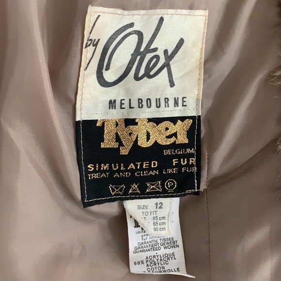 VINTAGE | Otex Melbourne faux fur jacket - Picture 8 of 12
